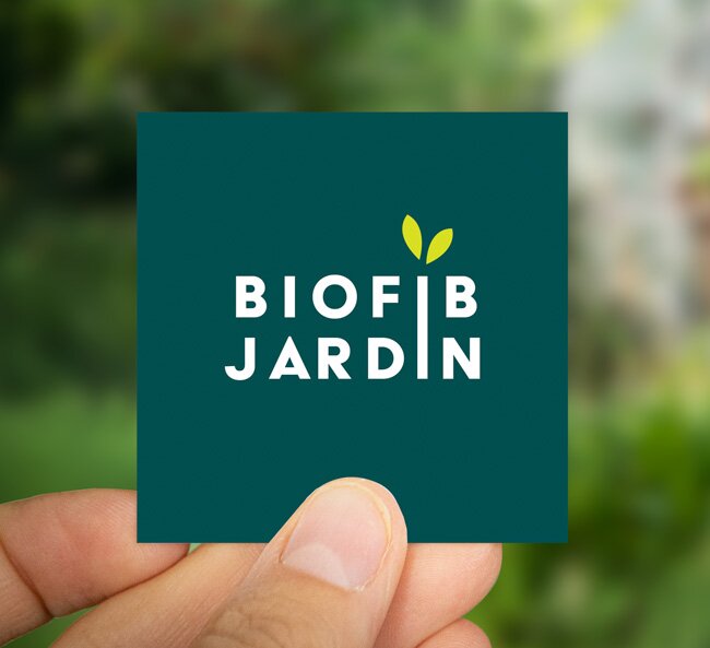 Création du logo Biofib'jardin